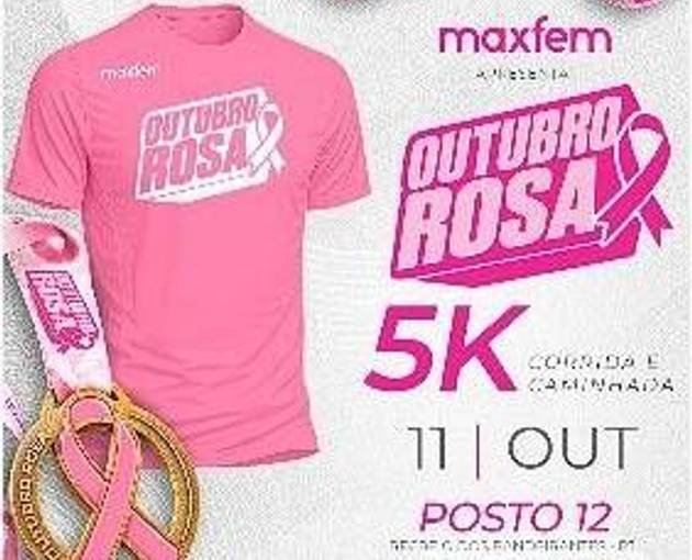 Event cover CORRIDA E CAMINHADA OUTUBRO ROSA