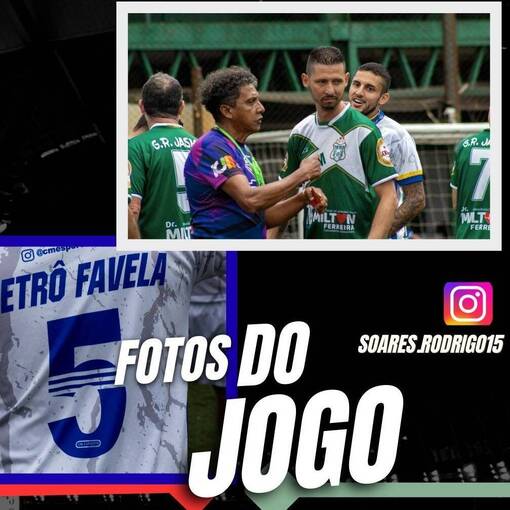 Portada del evento Jasmim F.C x Metr� Favela - 25/01/2026