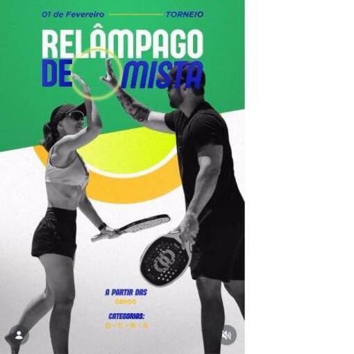Capa do evento Torneio Rel�mpago de Mistas BT 
