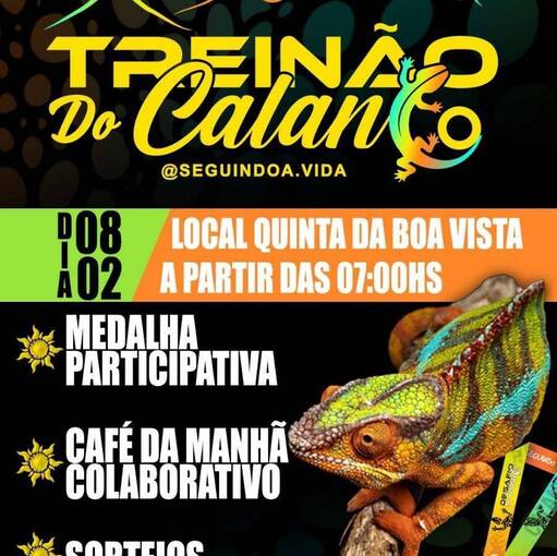 Event cover Trein�o do Calango - Quinta da Boa Vista (08:00 - 11:00)