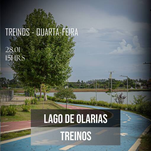 Event cover TREINOS LAGO DE OLARIAS - QUARTA-FEIRA (TARDE) - 28/01/2026 @ruivo.fotografia