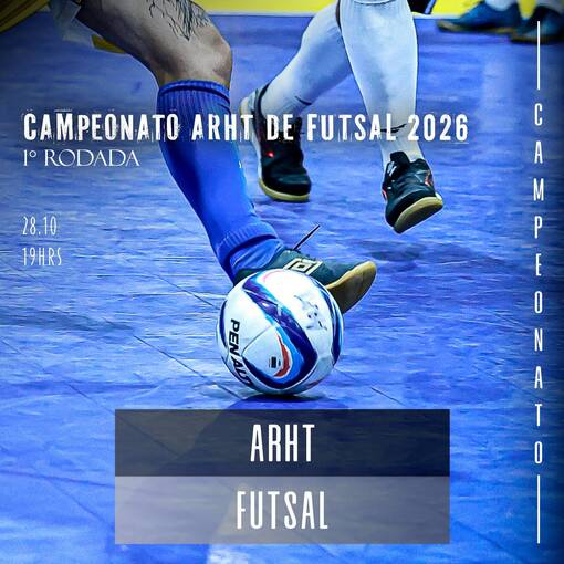 Event cover CAMPEONATO ARHT DE FUTSAL 2026 - 28/01/2026 @ruivo.fotografia