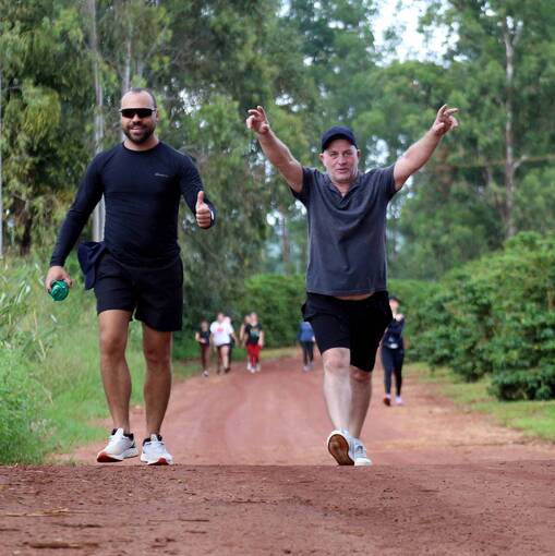 Copertura dell'evento Trilha Solidaria da Fam�lia