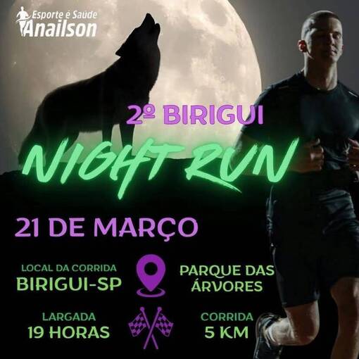 Event cover 2� Birigui Night Run