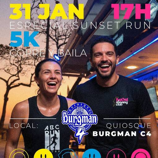 Event cover  Boost RC SUNSET  Burgman 31/01/26  