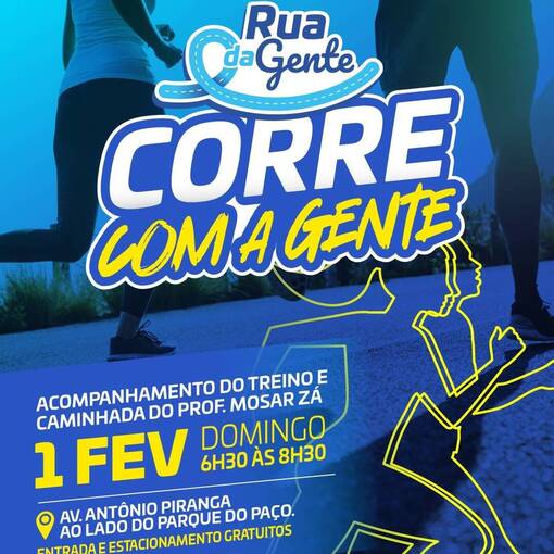 Event cover CORRE COM A GENTE - RUA DA GENTE