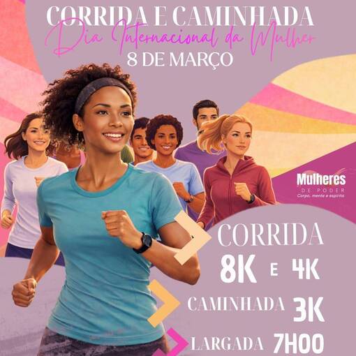 Event cover Corrida da Mulher | Engenheiro Coelho-SP