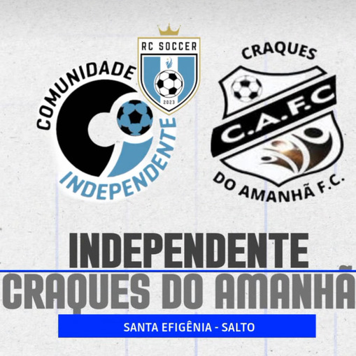 Event cover COMUNIDADE INDEPENDENTE RC SOCCER x CRAQUES DO AMANH� F.C.