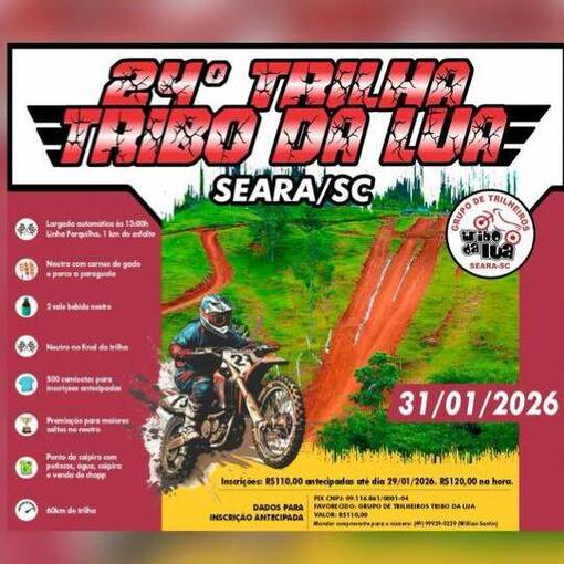 Portada del evento 24� Trilha Tribo da Lua