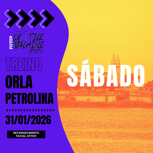 Event cover TREINO ORLA PETROLINA - S�BADO