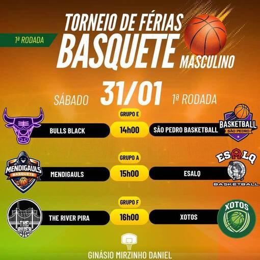 Event cover TORNEIO DE F�RIAS BASQUETE 31/01 (SBO) 