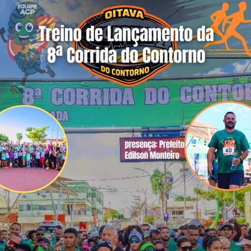 Event cover Trein�o de Lan�amento - 8� Corrida do Contorno