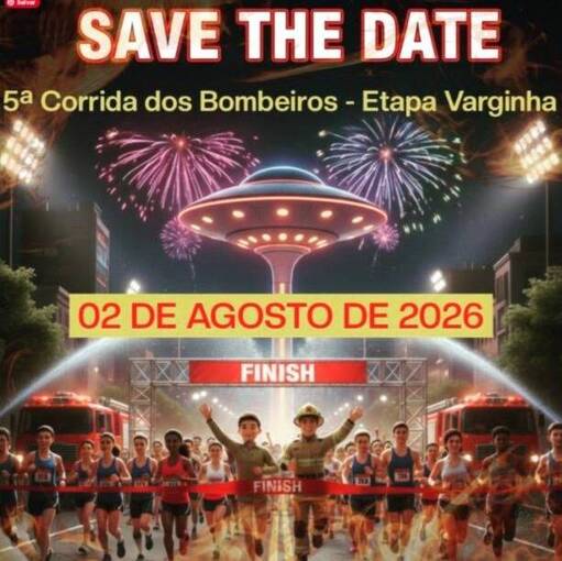 Capa do evento 5� Corrida dos Bombeiros de Varginha