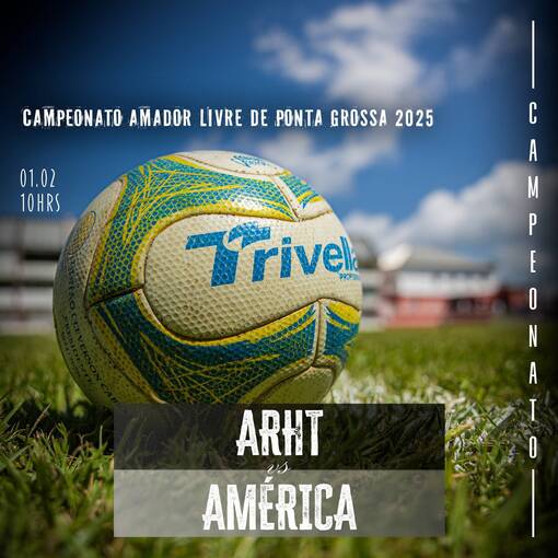 Capa do evento CAMPEONATO DE FUTEBOL AMADOR 2025 - FINAL - 01/02/2026 @ruivo.fotografia