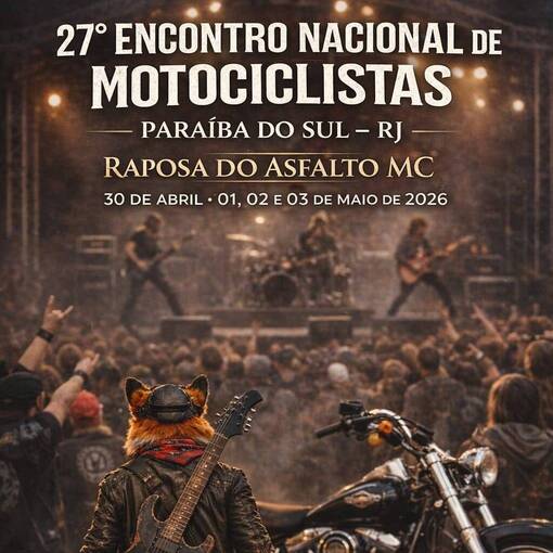 Portada del evento 27� Enc. Nac. de Motociclistas de Para�ba do Sul