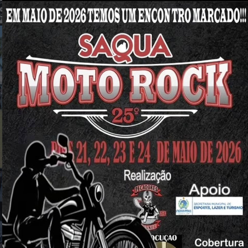 Portada del evento 25� Saqua Moto Rock