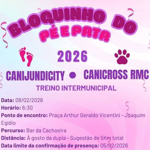 Event cover Bloquinho do P� e Pata
