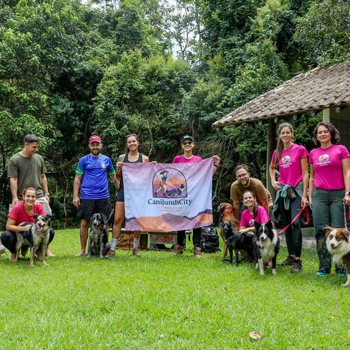 Event cover Cani Trilha Fazenda Japiap� - CaniJundiCity