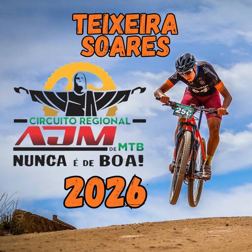 Event cover CIRCUITO REGIONAL AJM MTB 2026 - TEIXEIRA SOARES (3� ETAPA)