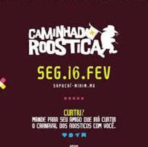 Copertura dell'evento Caminhada Roostica 2026