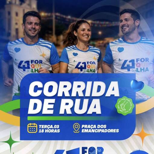 Event cover CORRIDA DE RUA - 41 ANOS FORQUILHA