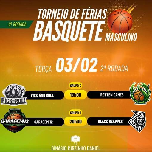 Event cover TORNEIO DE F�RIAS BASQUETE 03/02 (SBO)