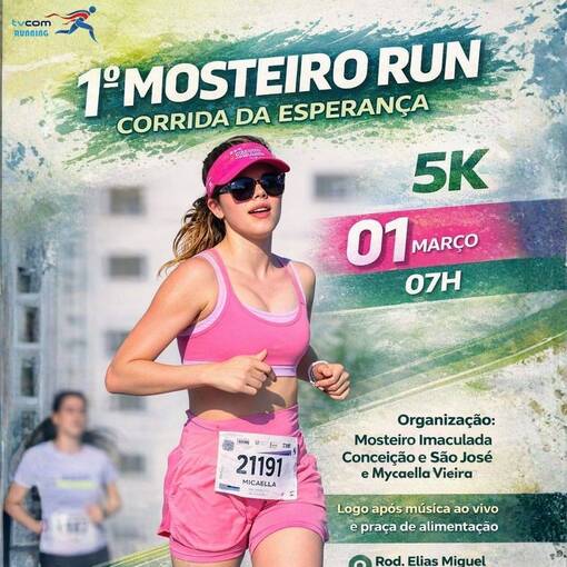 Event cover 1� Mosteiro Run - Corrida da esperan�a 