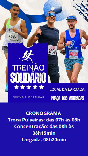 Event cover Trein�o Solid�rio 