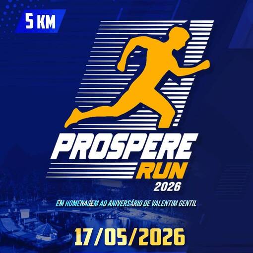 Capa do evento  1� CORRIDA PEDESTRE PROSPERE RUN