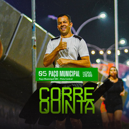 Copertura dell'evento ABC RUN CLUBE PA�O MUNICIPAL SBC 05.02