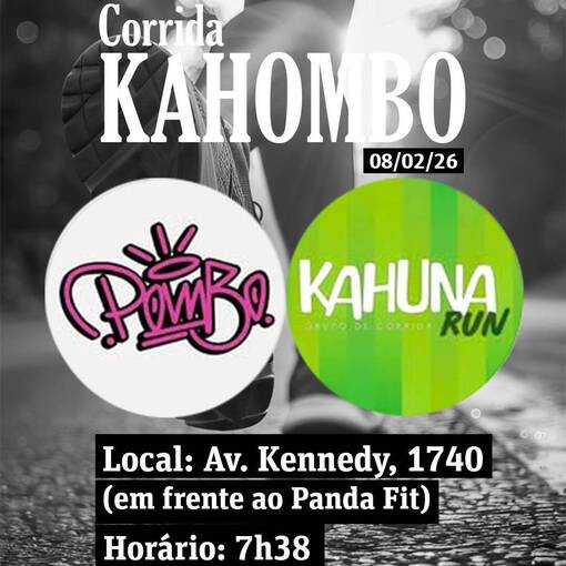 Event cover Corrida KAHOMBO - @kahunarun e @Pombo.rc - Parque Linear Kennedy - S�o Caetano so Sul - SCS