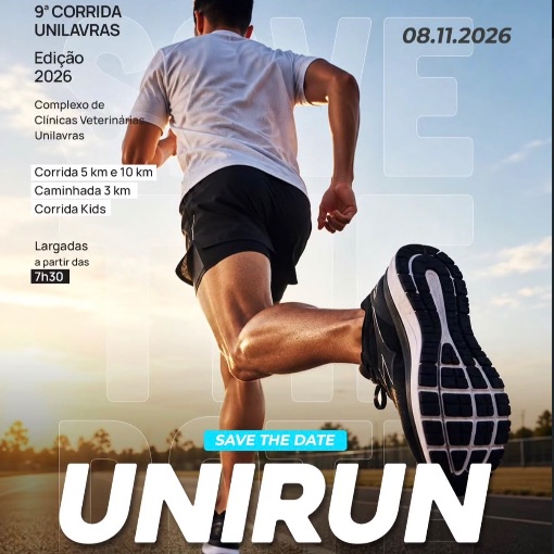 Event cover 9ª CORRIDA UNILAVRAS
