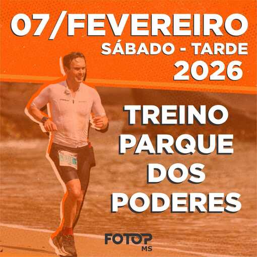 Capa do evento Treino Parque dos Poderes 06/02/2026 - TARDE