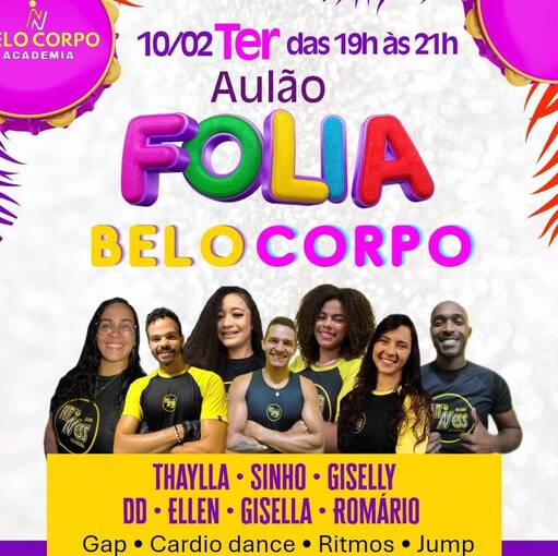 Copertura dell'evento AULAO FOLIA BELO CORPO