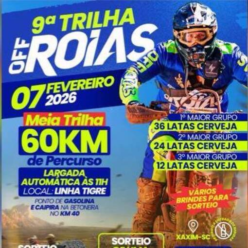 Portada del evento 9� Trilha Offroias