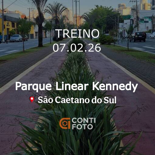 Event cover TREINO PARQUE LINEAR KENNEDY / S�O CAETANO / 07.02.26