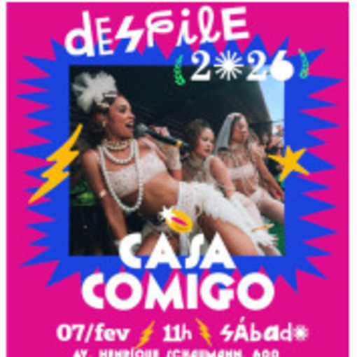 Portada del evento Bloco Casa Comigo