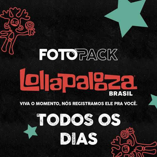 Compre suas fotos do evento Lollapalooza Brasil  - Pacote especial 3 dias no Fotop