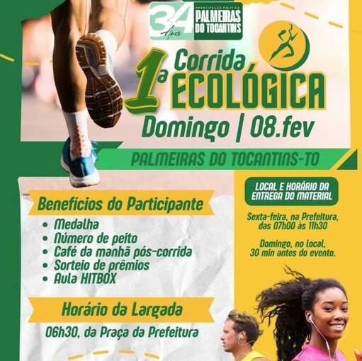 Event cover 1� Corrida Ecologica