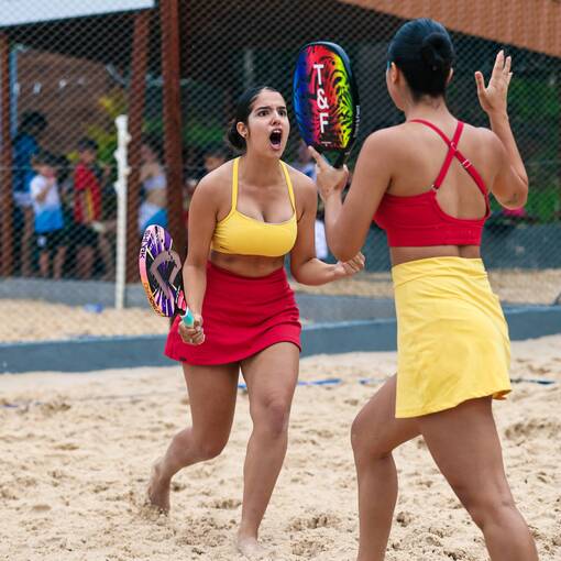 Event cover Arena Corpo Ativo - Beach Tennis Torneio de Carnaval 