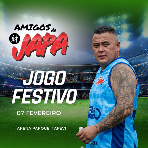 Capa do evento Jogo Festivo - Amigos do Japa