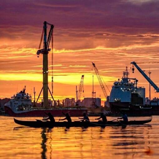 Event cover Canoa Havaiana. Santos. 08/02/26.