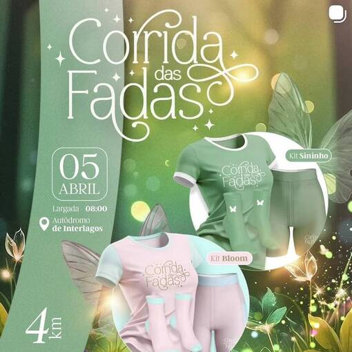 Capa do evento Corrida Das Fadas