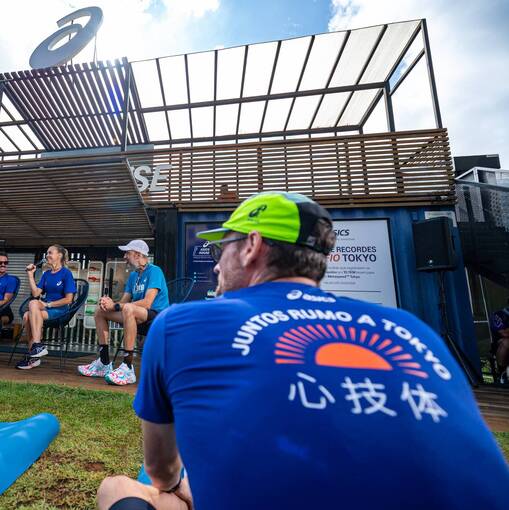 Capa do evento ASICS Juntos Rumo a Tokyo