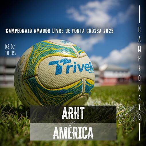 Capa do evento CAMPEONATO DE FUTEBOL AMADOR 2025 - FINAL - 08/02/2026 @ruivo.fotografia