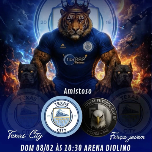 Event cover Amistoso Texas City x For�a Jovem