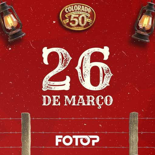 Event cover Rodeio de Colorado 50 anos - 26/3