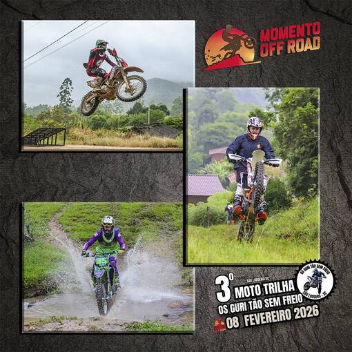 Copertura dell'evento 3� Moto Trilha Os Guri T�o Sem Freio