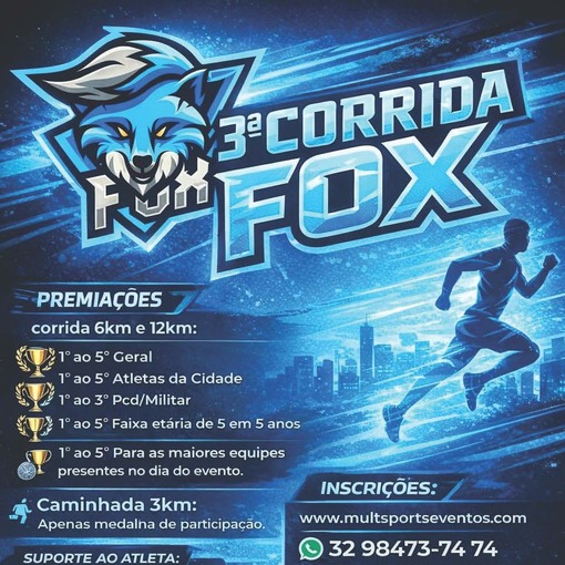 Event cover 3� Corrida R�stica Fox