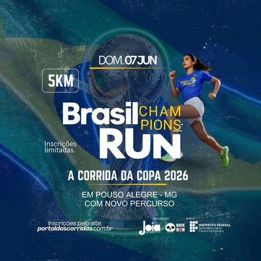 Capa do evento Corrida da Copa Brasil Champions Run